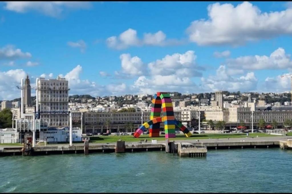 Maison De Ville Avec Patio เลออาฟร์ ภายนอก รูปภาพ